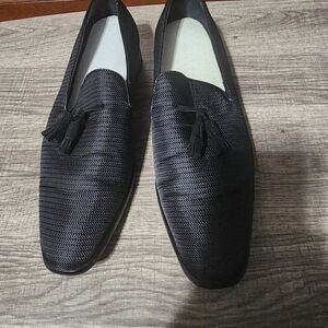 MEMS BLACK Stacy Adam's Slip On Shoe